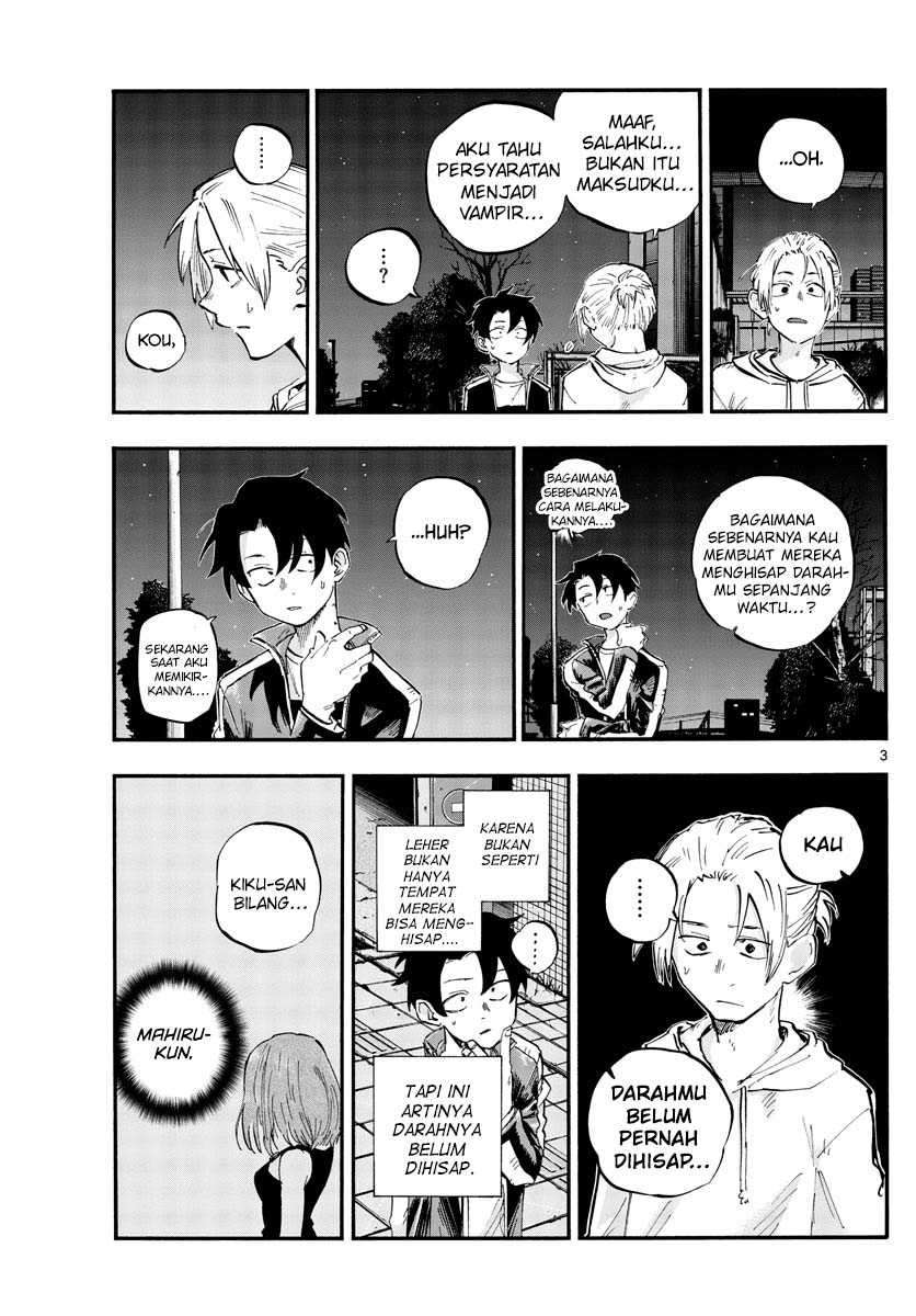 Yofukashi no Uta — Chapter 54, halaman 5