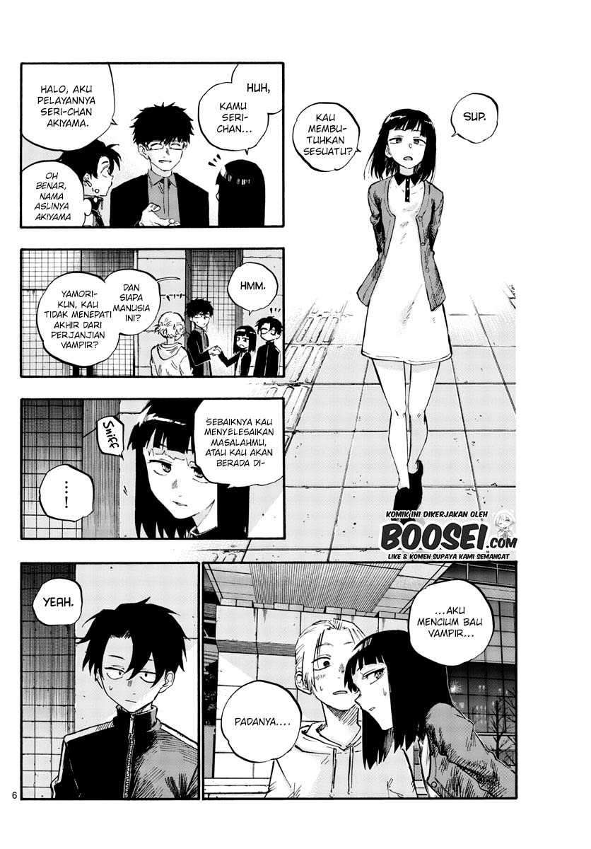 Yofukashi no Uta — Chapter 54, halaman 8