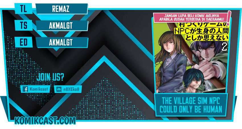 This Village Sim NPC Could Only Be Human — Chapter 12.2, halaman 1