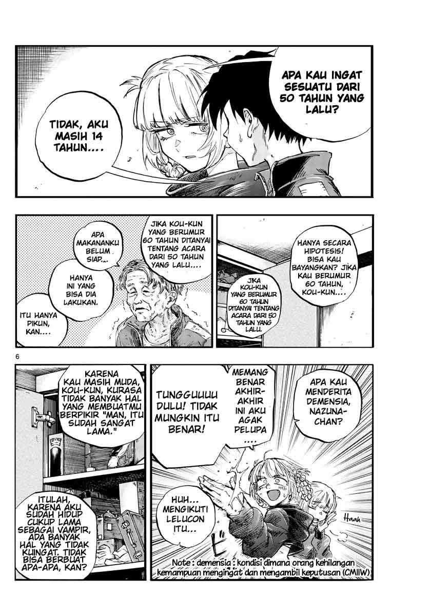 Yofukashi no Uta — Chapter 57, halaman 8