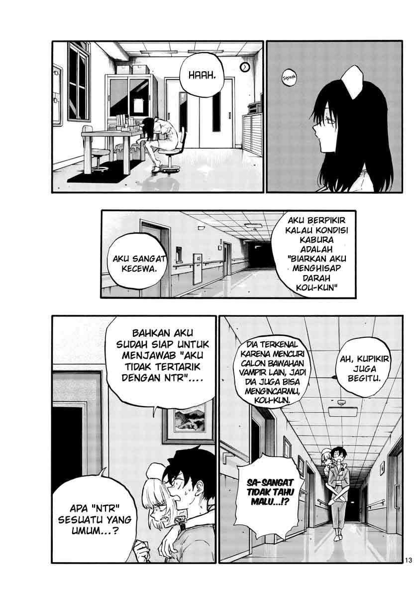 Yofukashi no Uta — Chapter 58, halaman 15