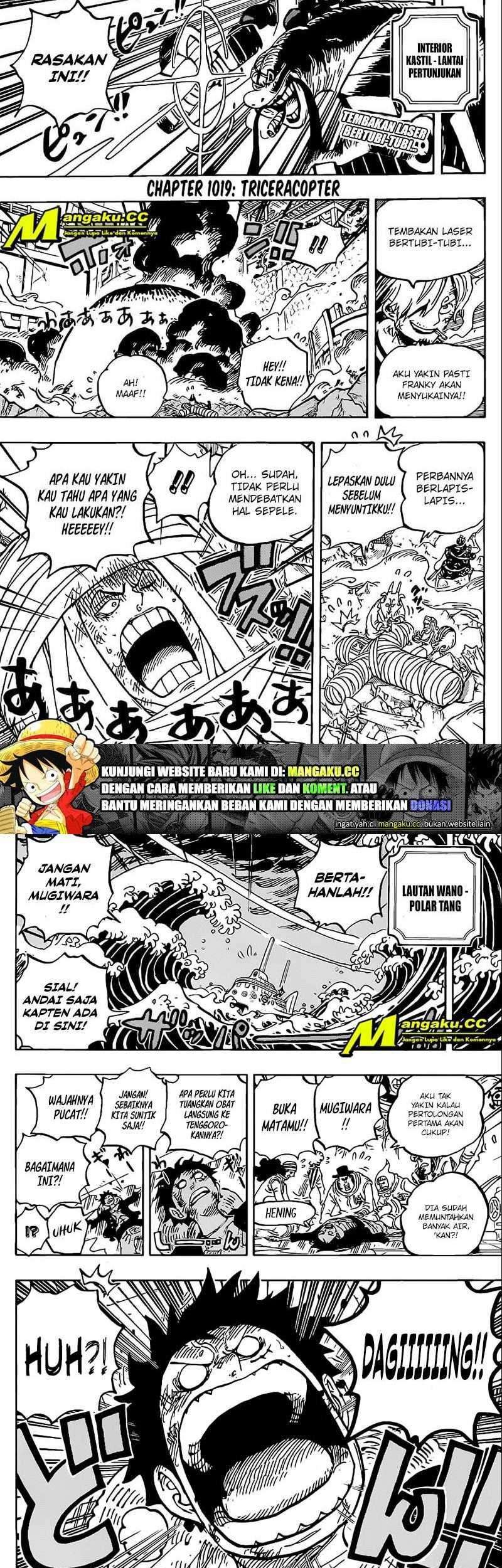 One Piece — Chapter 1019, halaman 3