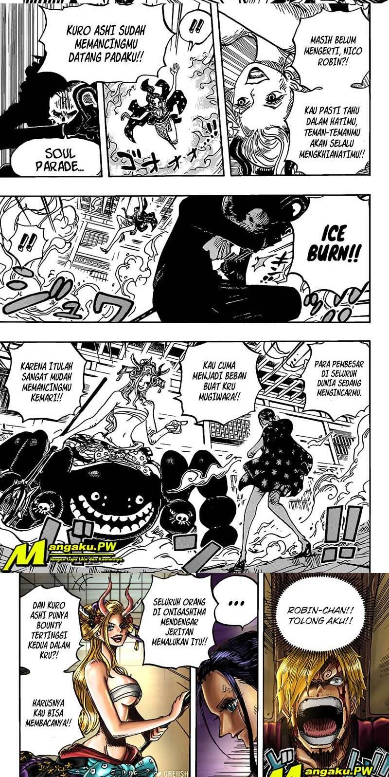 One Piece — Chapter 1020, halaman 8