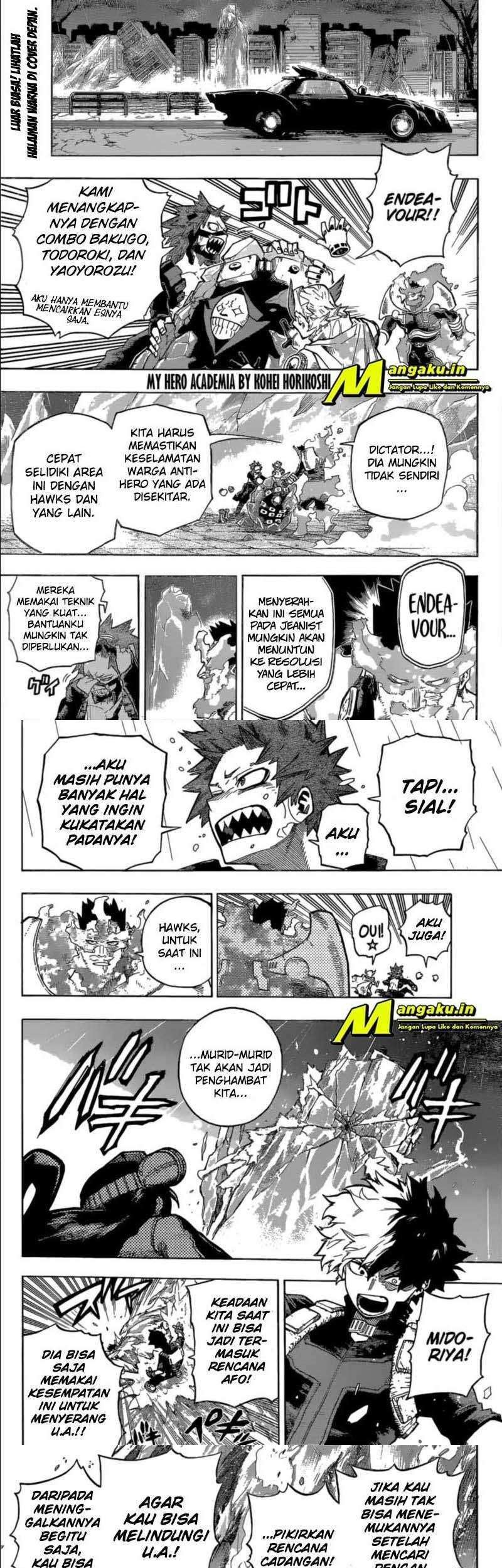 Boku no Hero Academia — Chapter 321, halaman 3