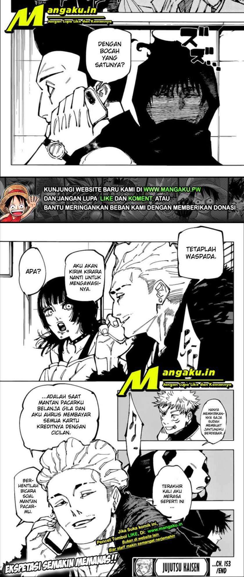 Jujutsu Kaisen — Chapter 153, halaman 11