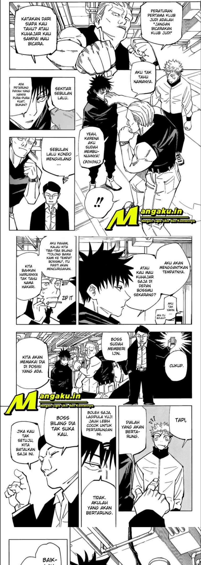 Jujutsu Kaisen — Chapter 153, halaman 3