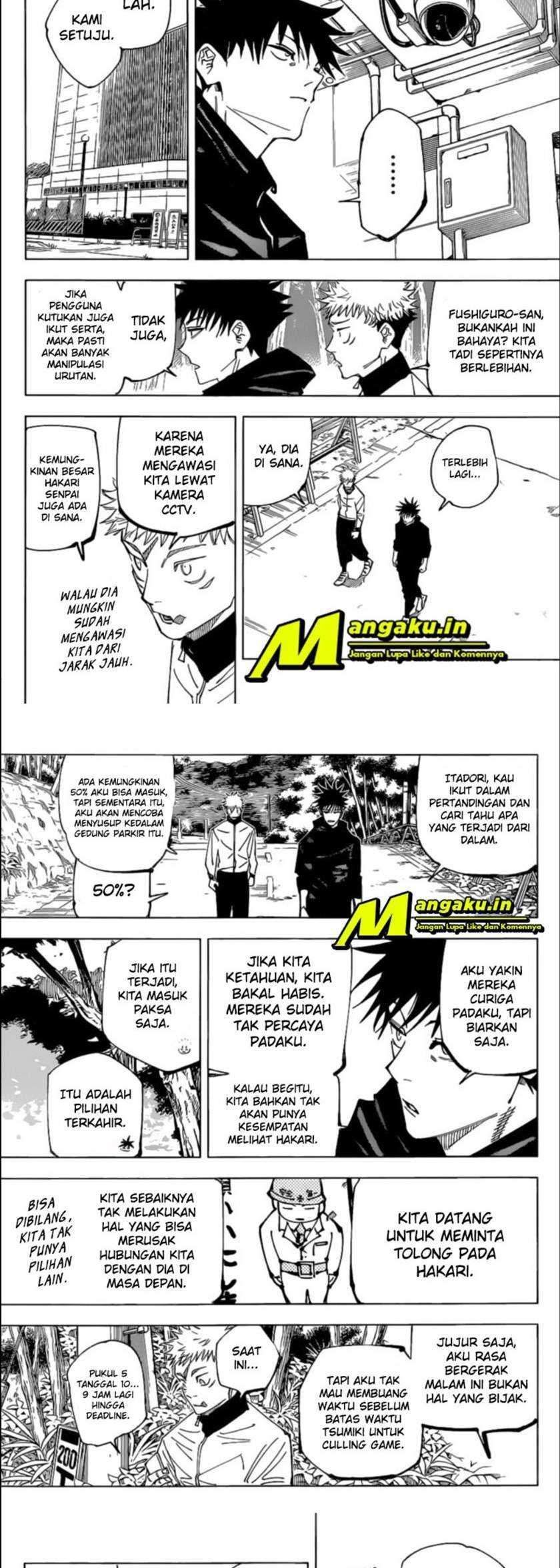 Jujutsu Kaisen — Chapter 153, halaman 4