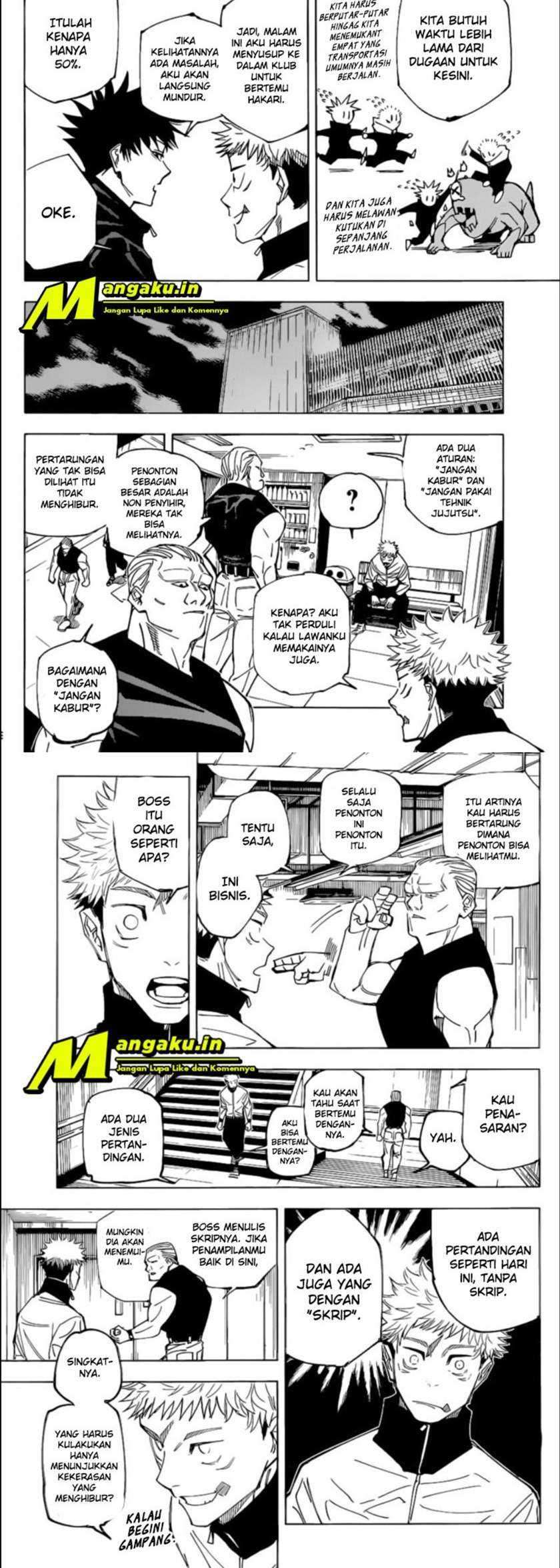 Jujutsu Kaisen — Chapter 153, halaman 5