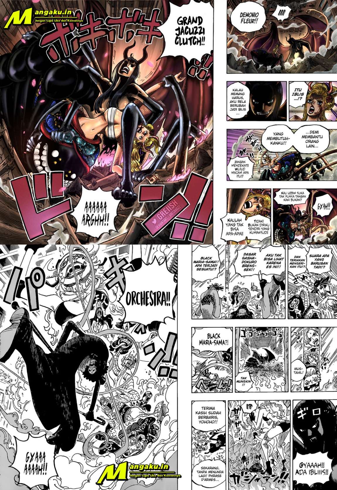 One Piece — Chapter 1021, halaman 8