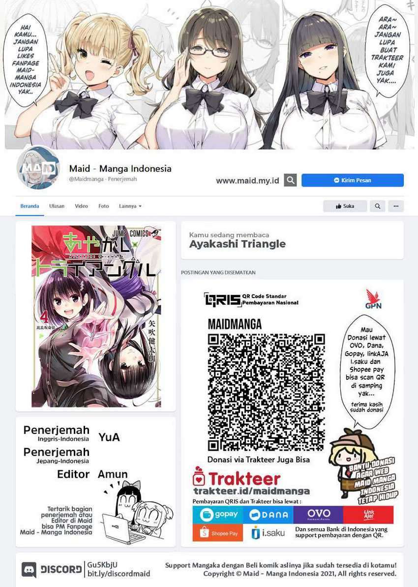 Ayakashi Triangle — Chapter 45, halaman 2