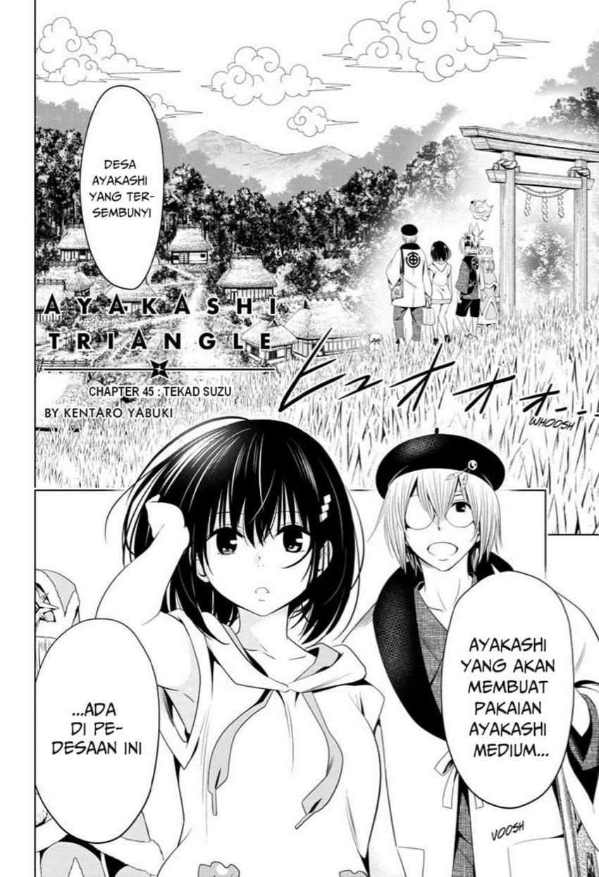 Ayakashi Triangle — Chapter 45, halaman 6