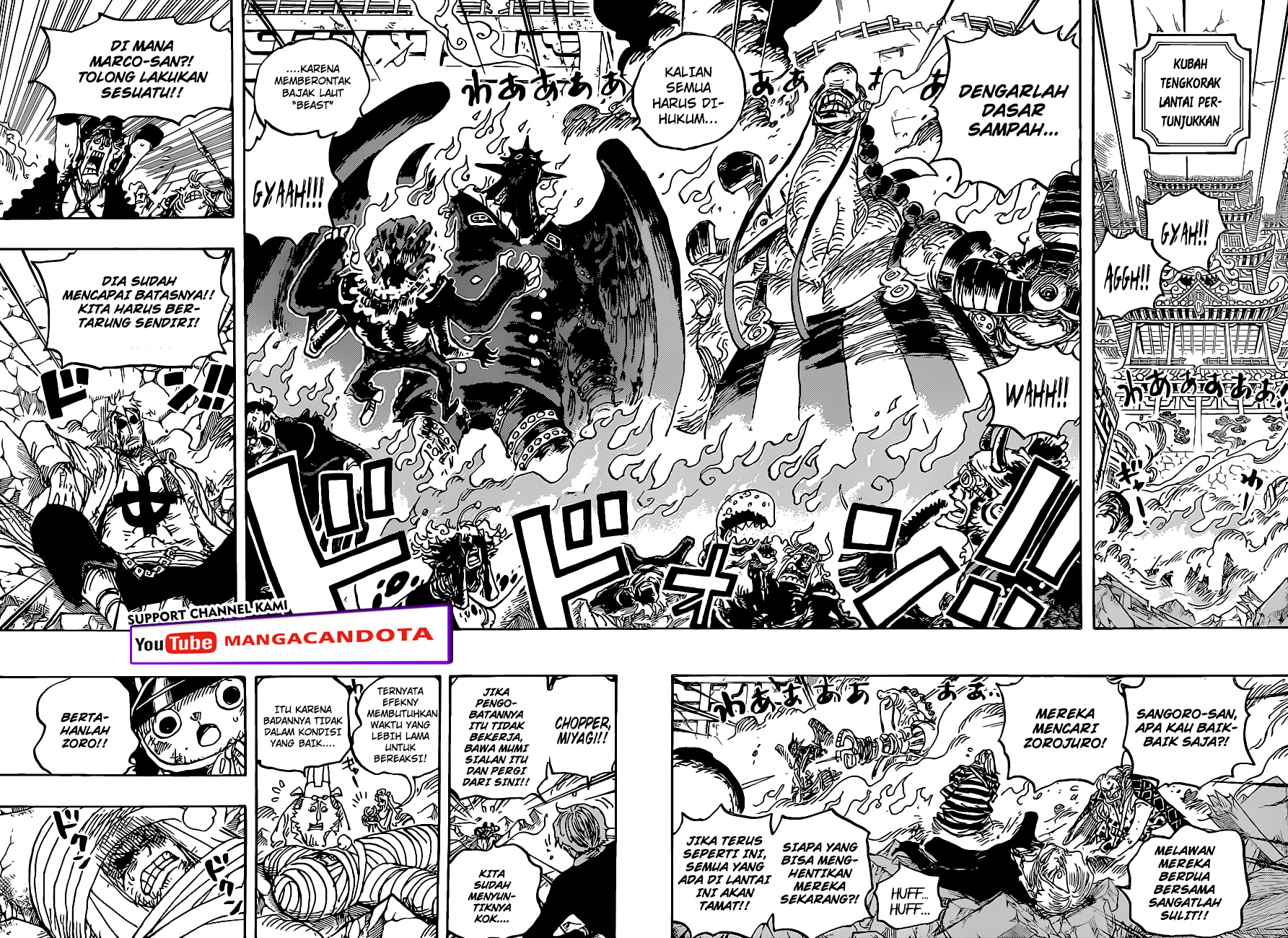 One Piece — Chapter 1022, halaman 10