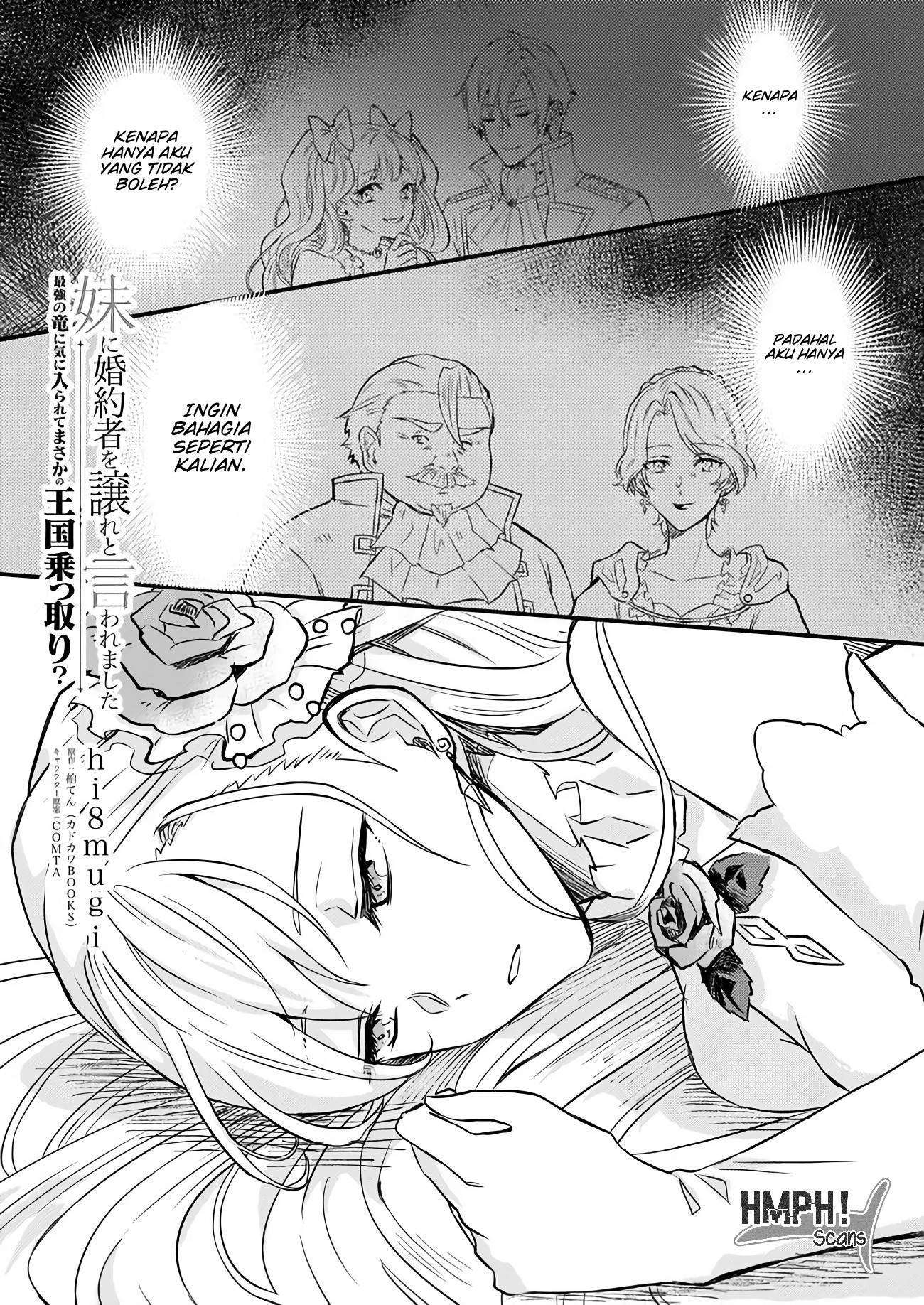 I was Told to Relinquish My Fiancé to My Little Sister, and the Greatest Dragon Took a Liking to Me and Unbelievably Took Over the Kingdom — Chapter 2, halaman 2
