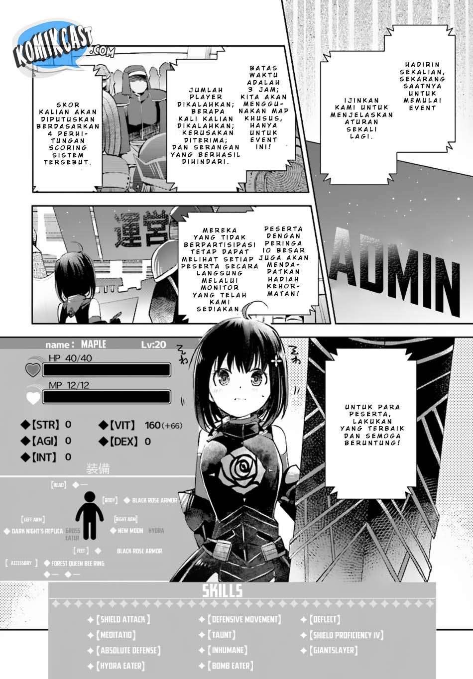 Itai no wa Iya nanode Bougyo-Ryoku ni Kyokufuri Shitai to Omoimasu — Chapter 3, halaman 4