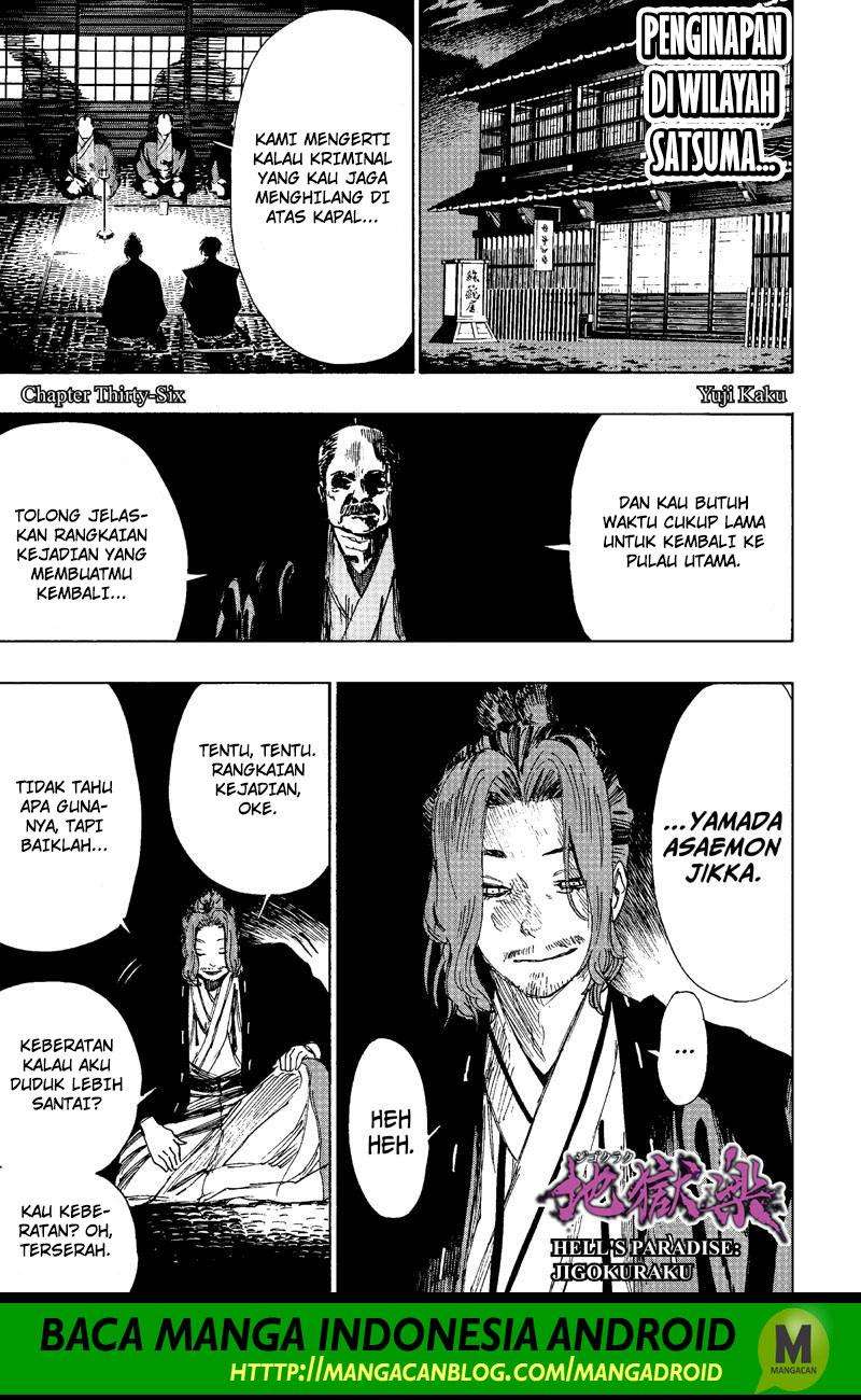 Jigokuraku — Chapter 36, halaman 1