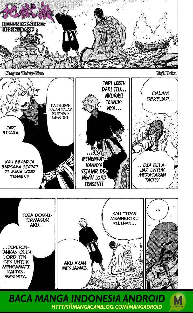 Jigokuraku — Chapter 35, halaman 1