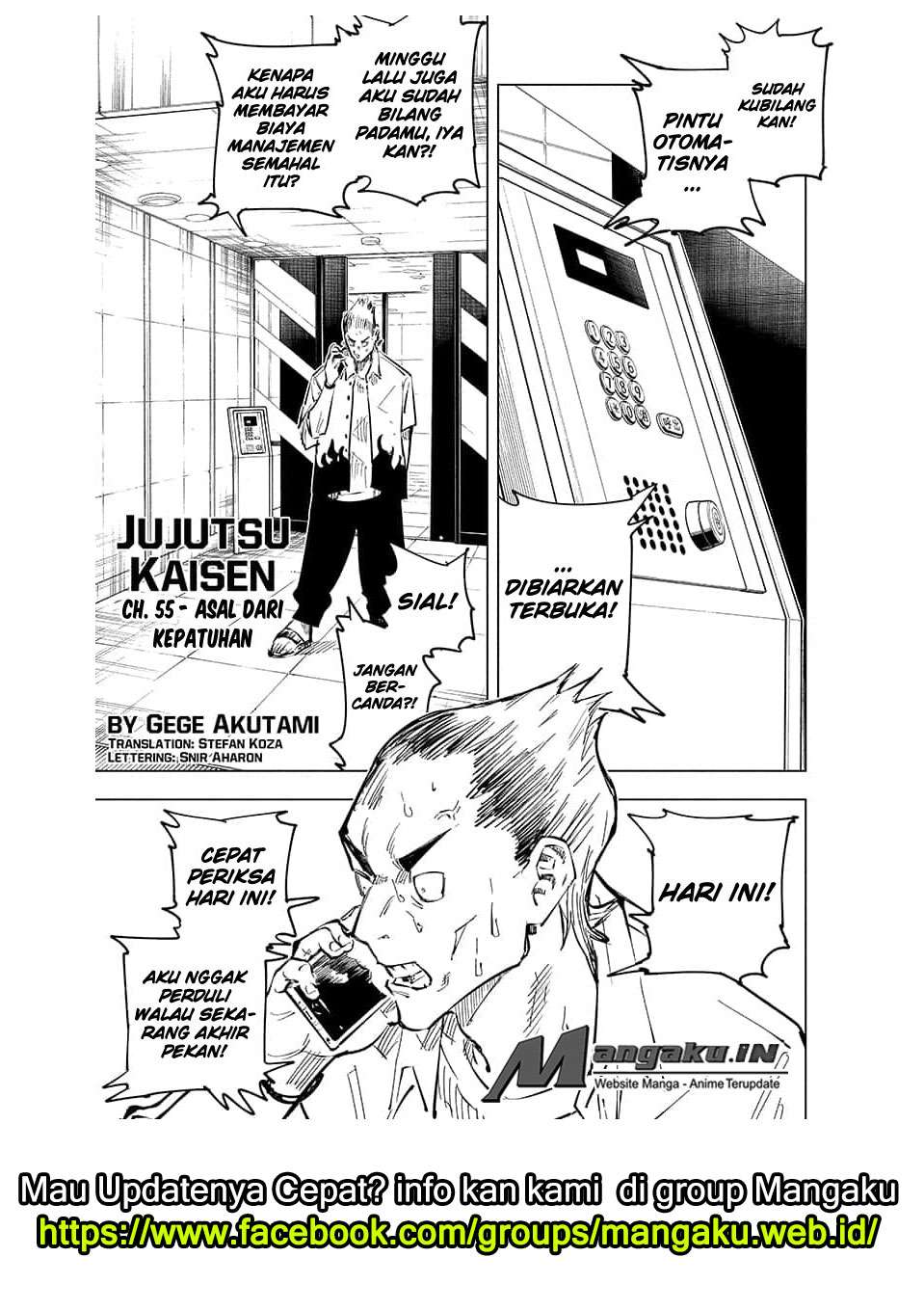 Jujutsu Kaisen — Chapter 55, halaman 2