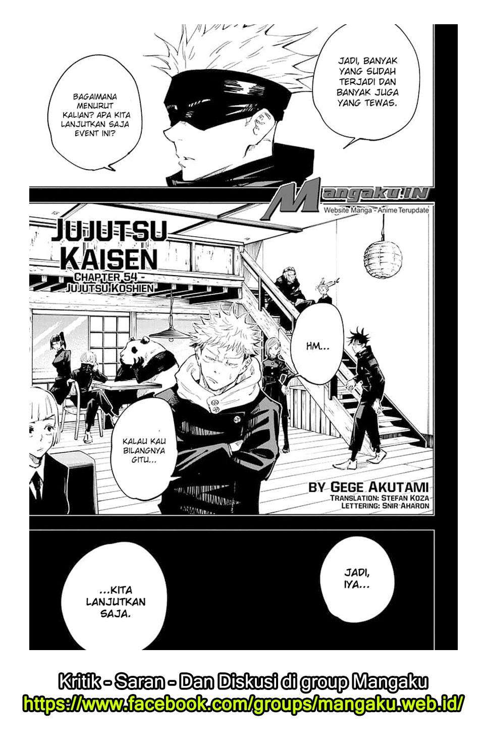 Jujutsu Kaisen — Chapter 54, halaman 2