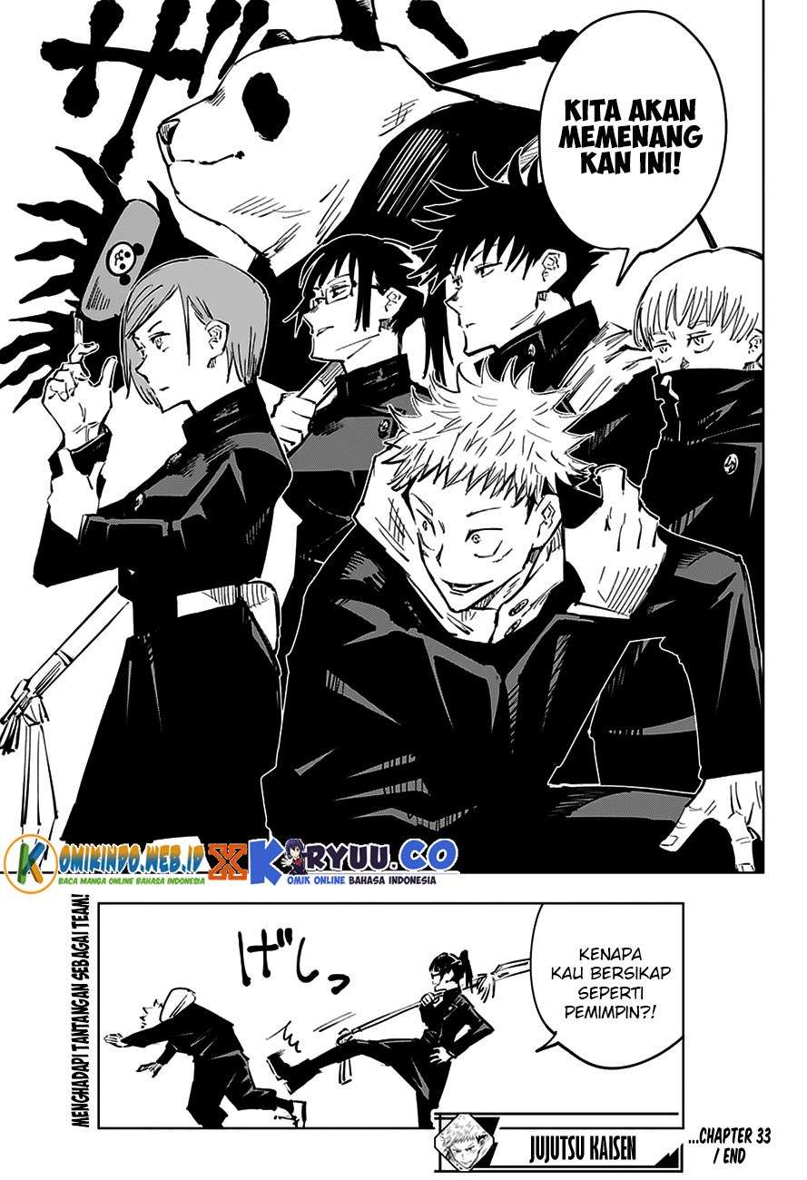 Jujutsu Kaisen — Chapter 33, halaman 21
