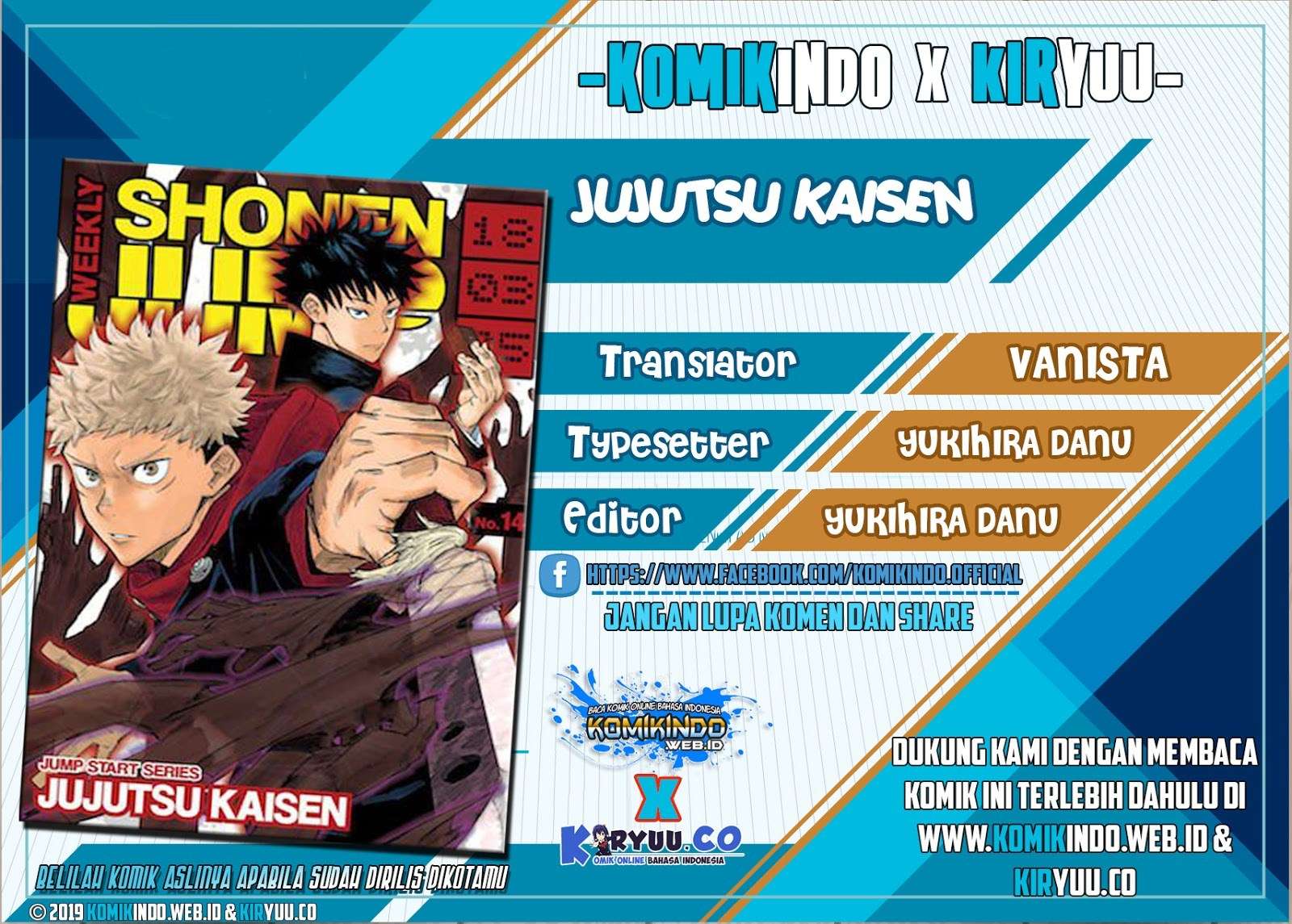 Jujutsu Kaisen — Chapter 31, halaman 1