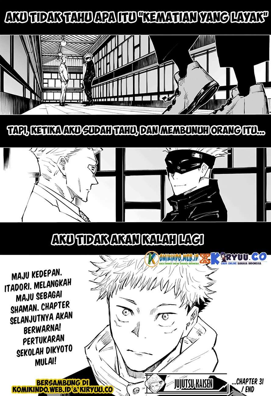 Jujutsu Kaisen — Chapter 31, halaman 23