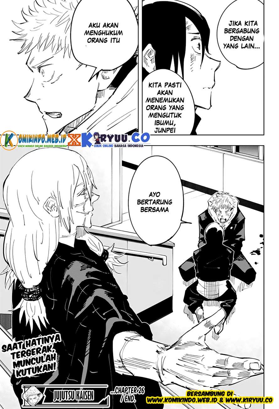 Jujutsu Kaisen — Chapter 26, halaman 21