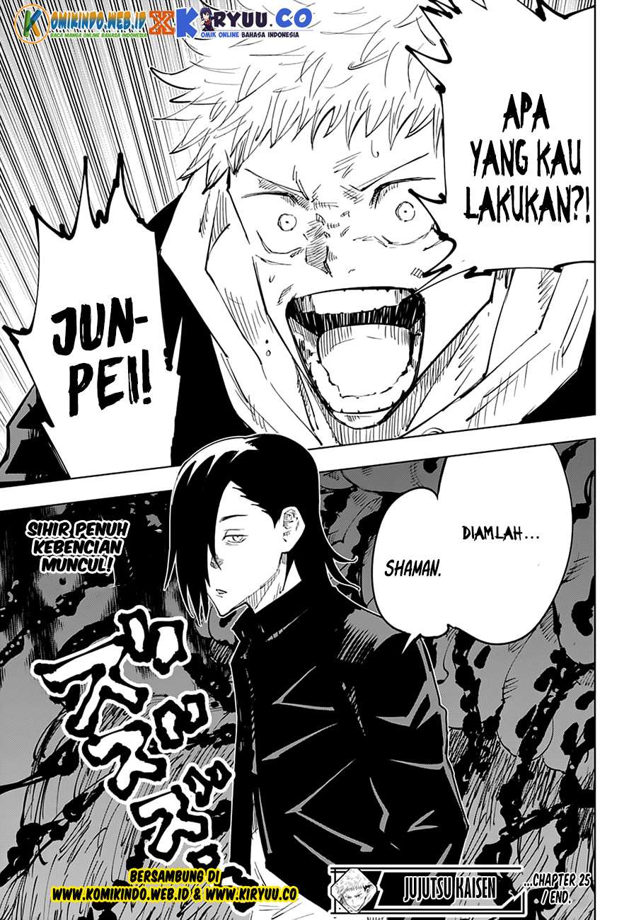 Jujutsu Kaisen — Chapter 25, halaman 22