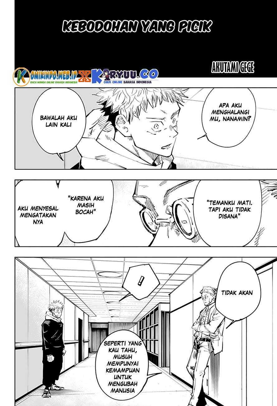 Jujutsu Kaisen — Chapter 25, halaman 4
