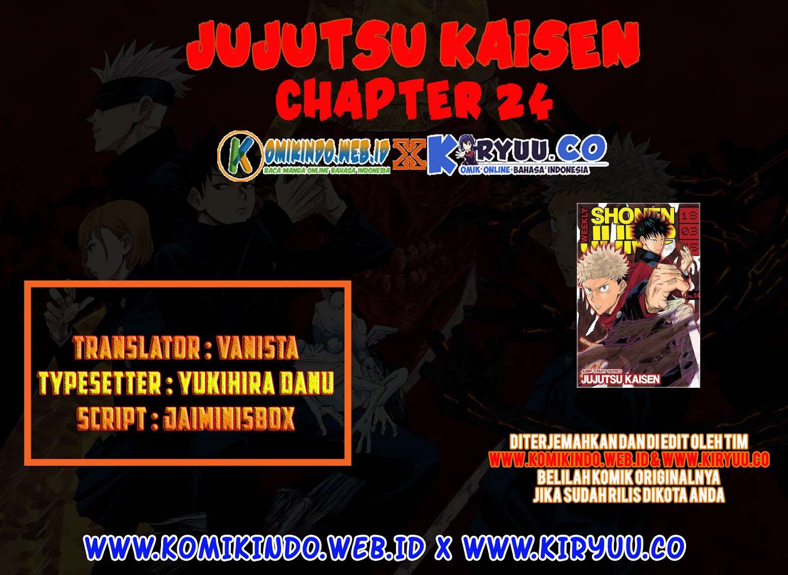 Jujutsu Kaisen — Chapter 24, halaman 3