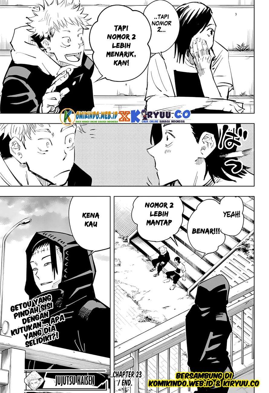 Jujutsu Kaisen — Chapter 23, halaman 23