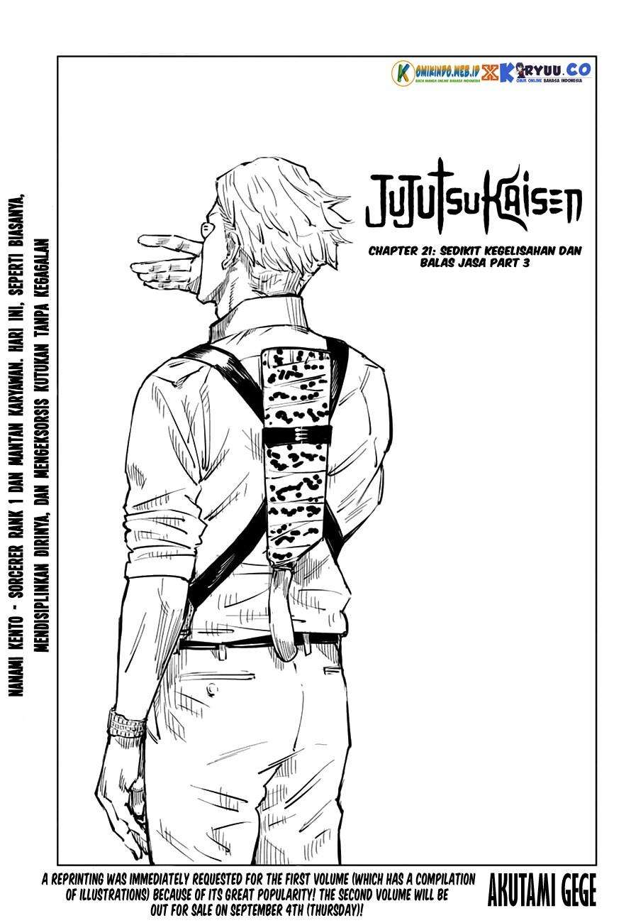 Jujutsu Kaisen — Chapter 21, halaman 2