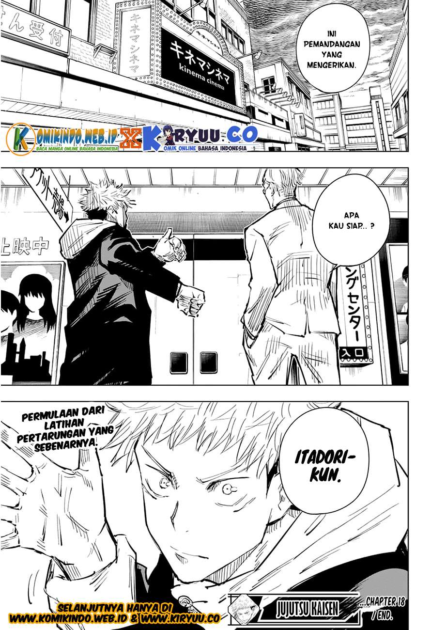 Jujutsu Kaisen — Chapter 18, halaman 22
