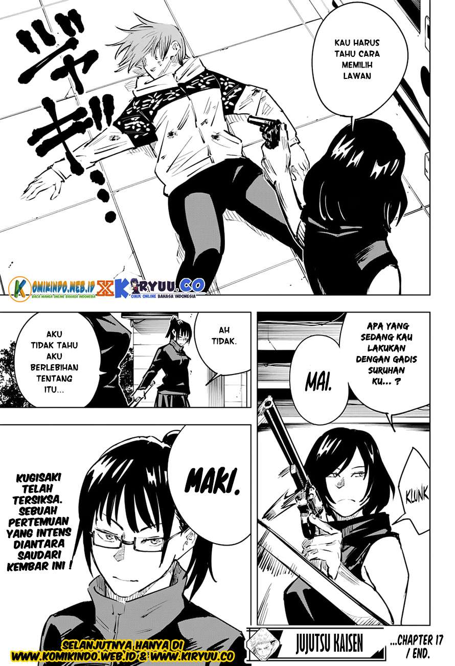 Jujutsu Kaisen — Chapter 17, halaman 22