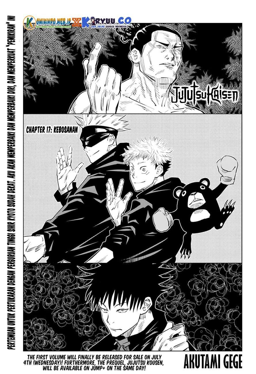 Jujutsu Kaisen — Chapter 17, halaman 3