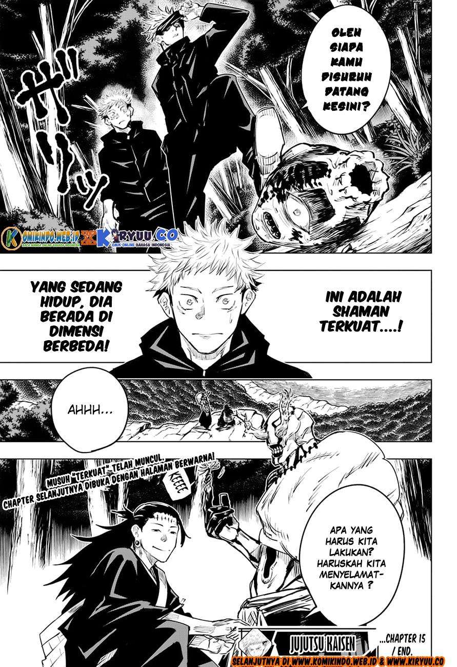 Jujutsu Kaisen — Chapter 15, halaman 19