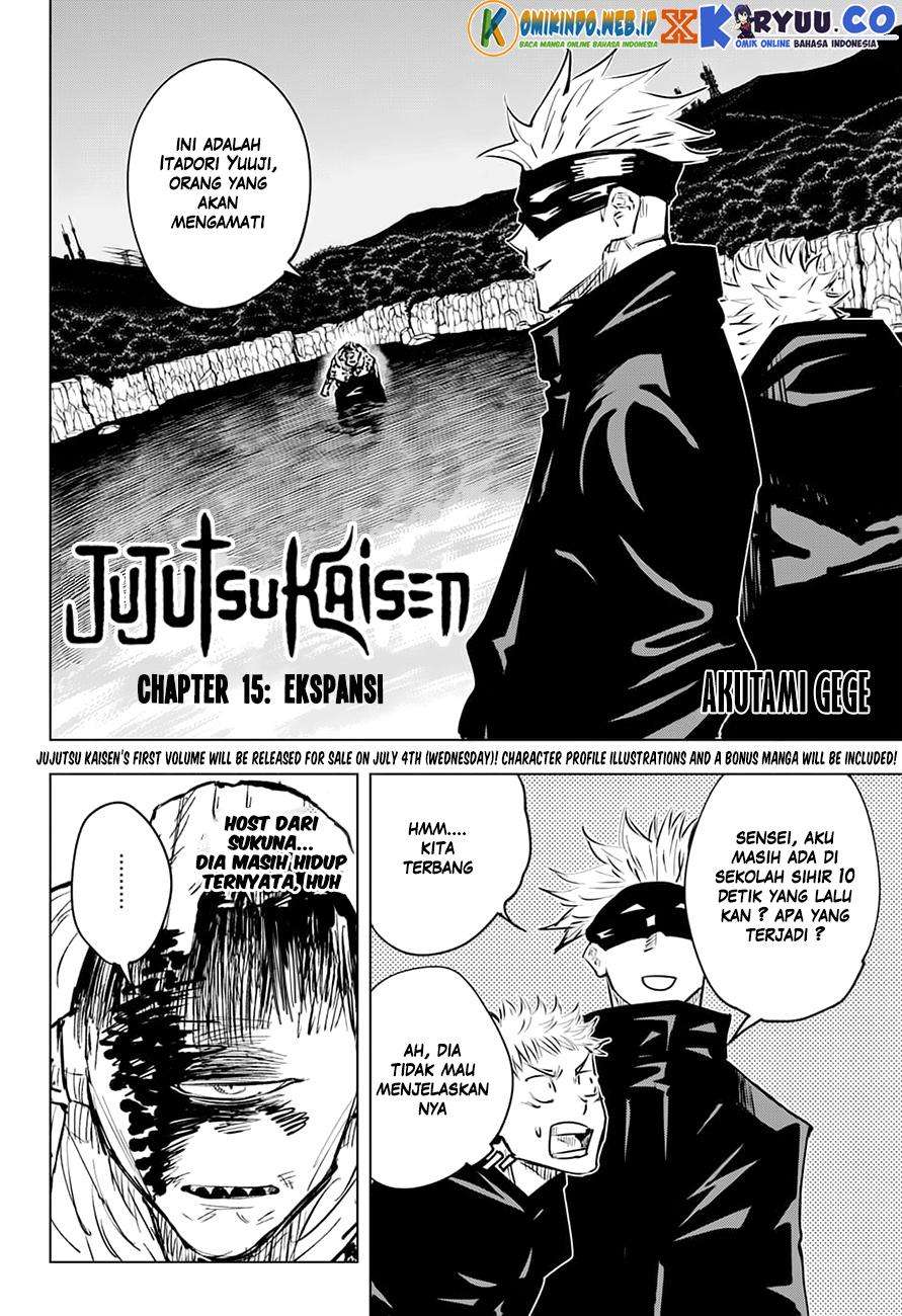Jujutsu Kaisen — Chapter 15, halaman 6