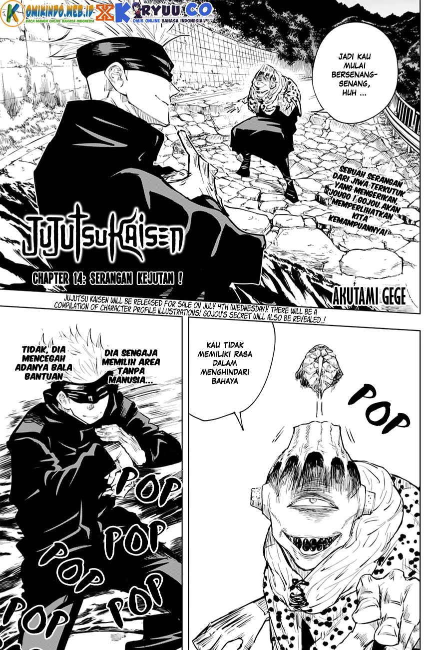 Jujutsu Kaisen — Chapter 14, halaman 2