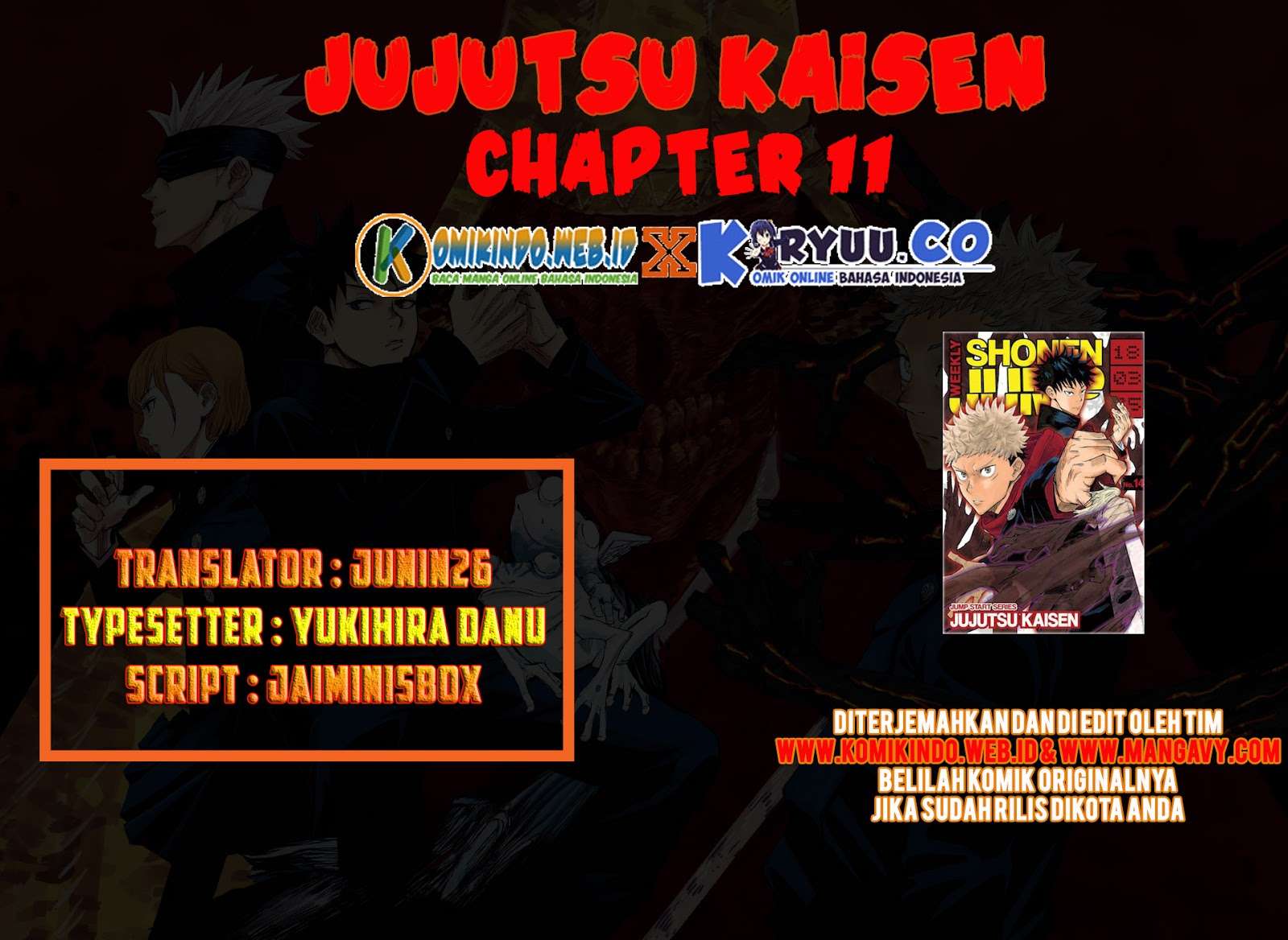 Jujutsu Kaisen — Chapter 11, halaman 4