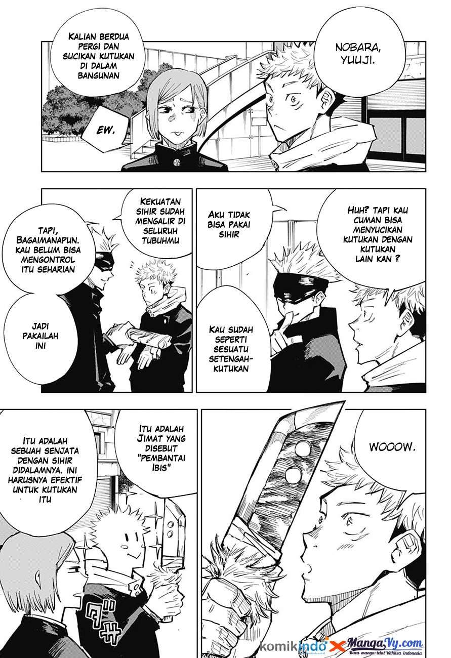 Jujutsu Kaisen — Chapter 4, halaman 11