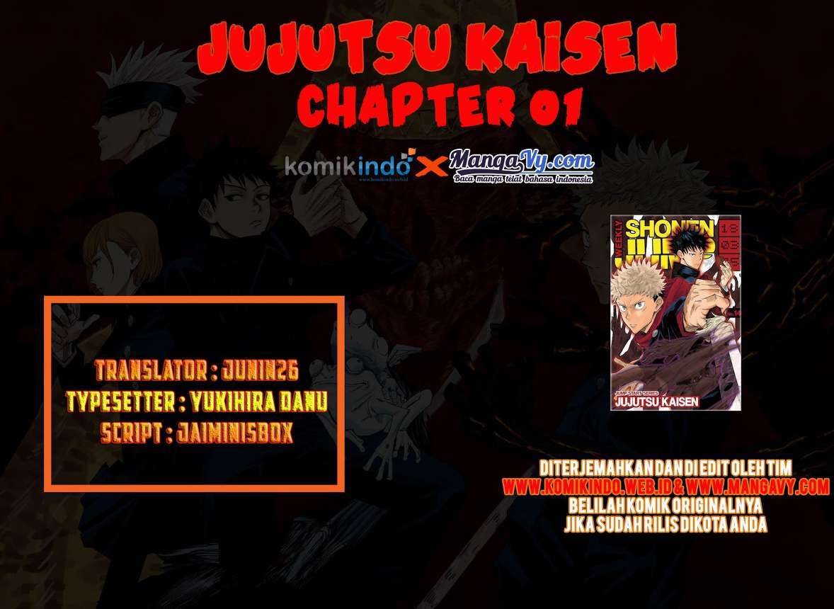 Jujutsu Kaisen — Chapter 1, halaman 1