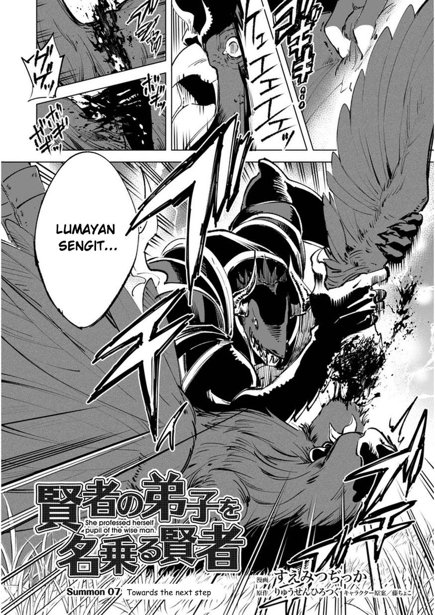 Kenja No Deshi Wo Nanoru Kenja — Chapter 7, halaman 3