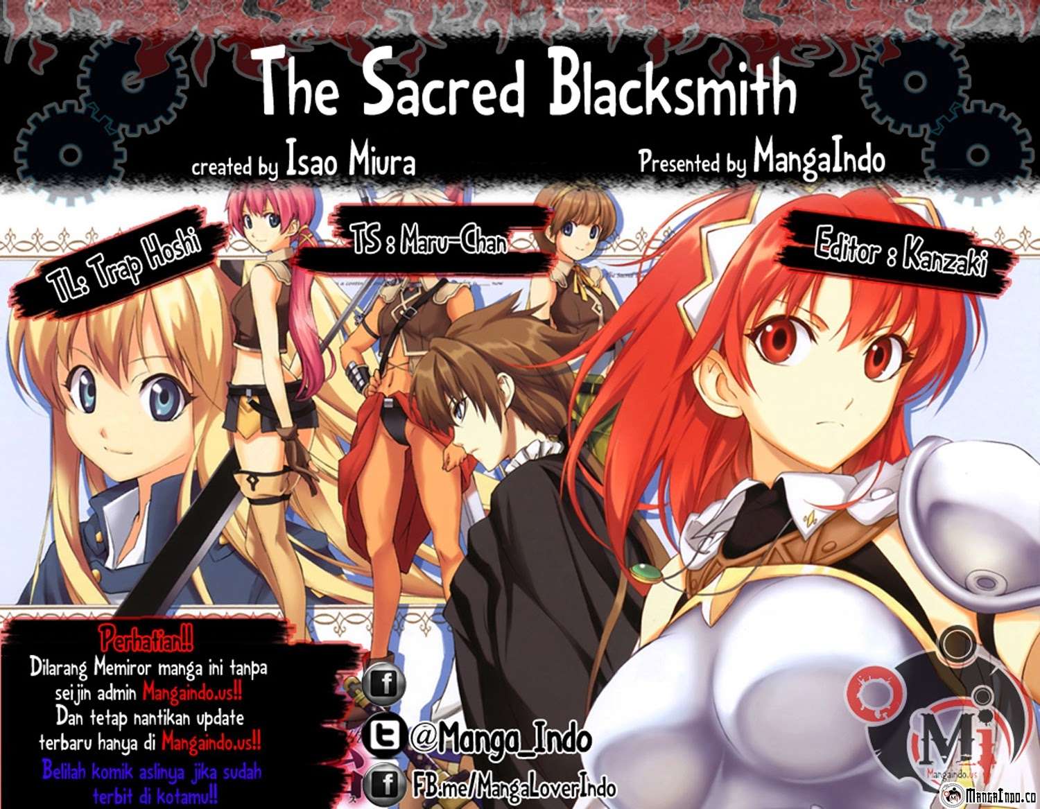 The Sacred Blacksmith — Chapter 8, halaman 1