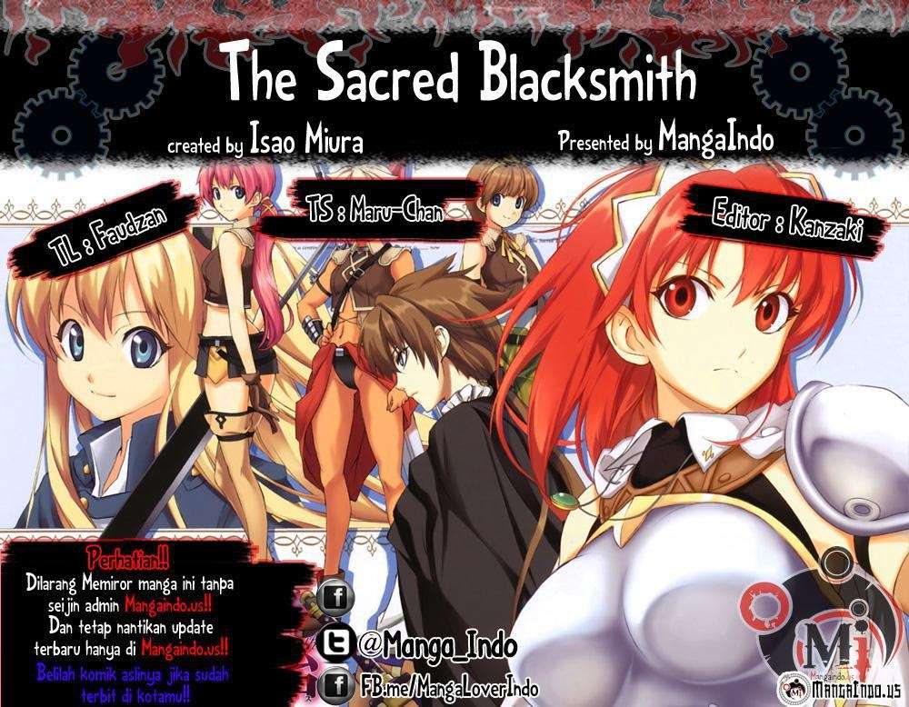 The Sacred Blacksmith — Chapter 6, halaman 1