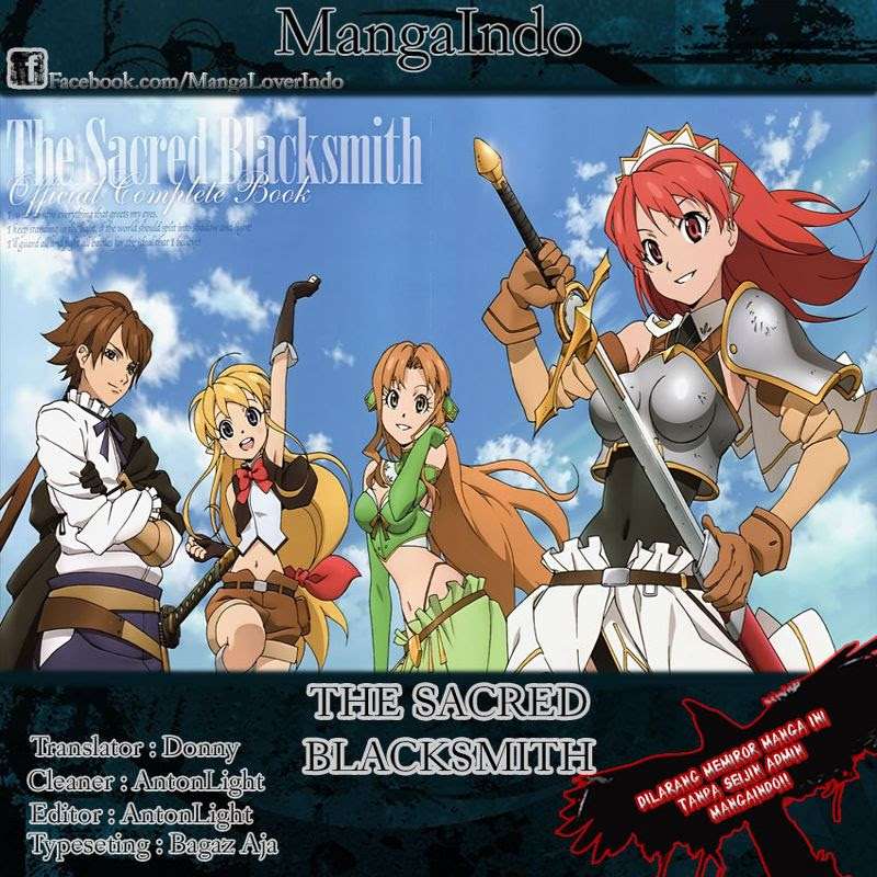 The Sacred Blacksmith — Chapter 4, halaman 1