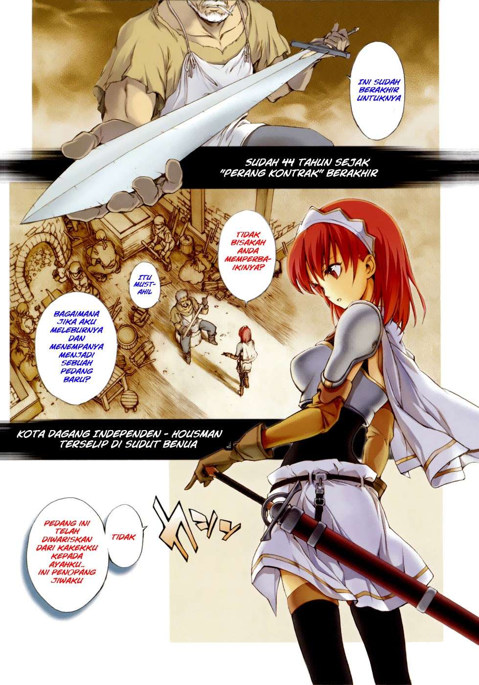 The Sacred Blacksmith — Chapter 1, halaman 4
