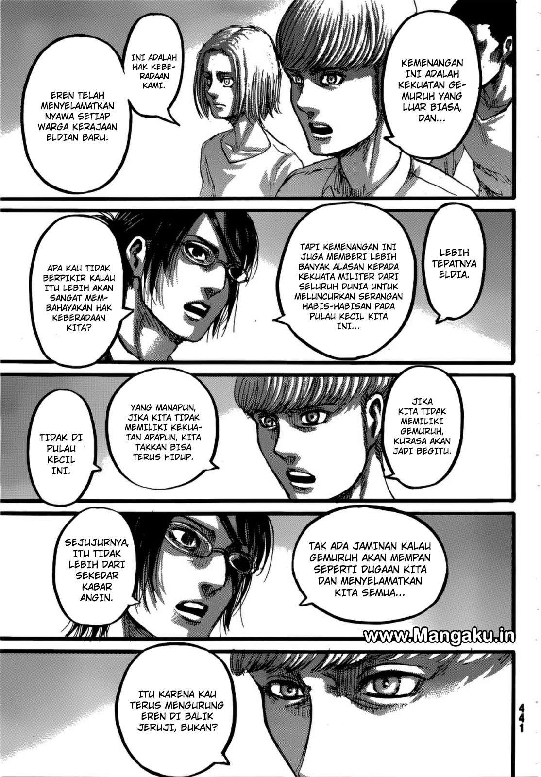 Shingeki no Kyojin — Chapter 109, halaman 14