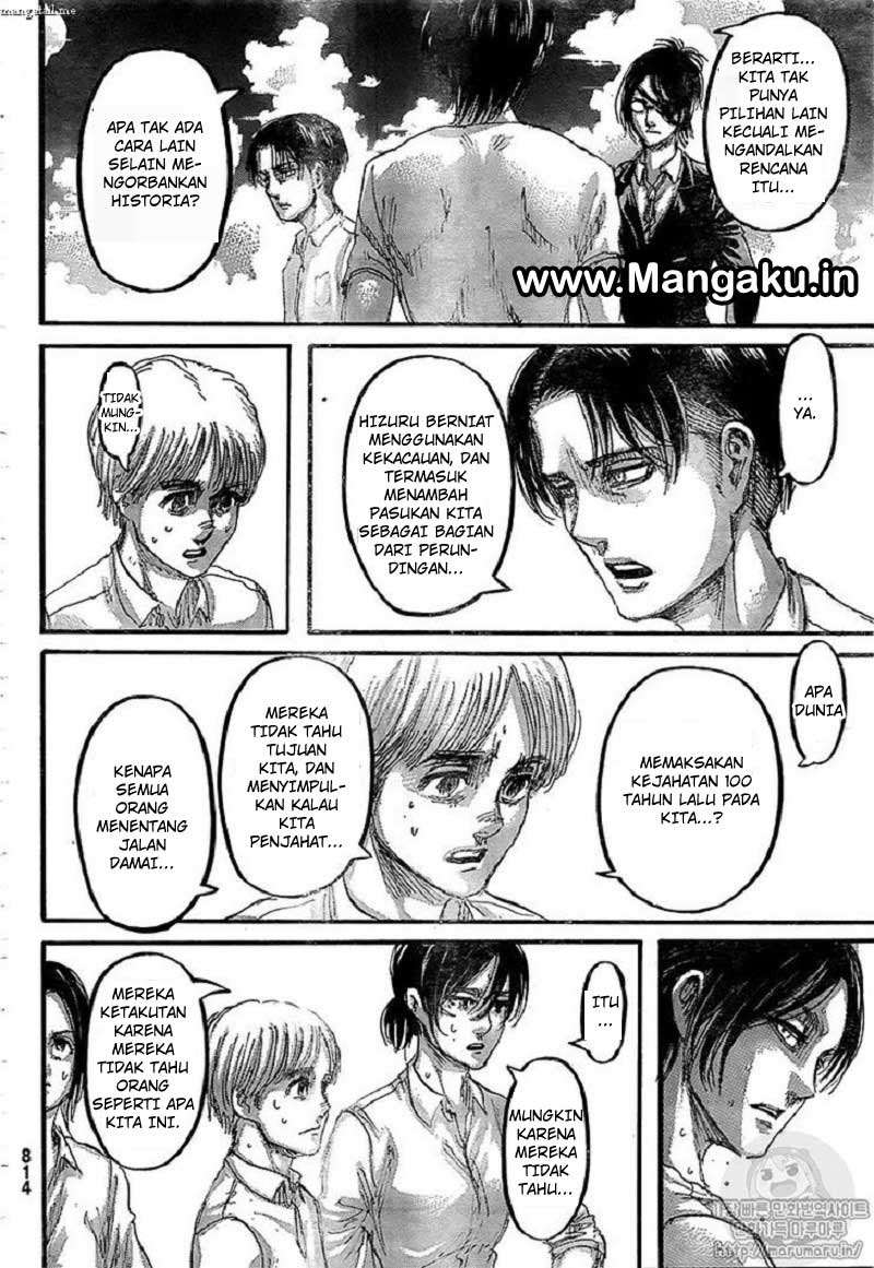 Shingeki no Kyojin — Chapter 108, halaman 16