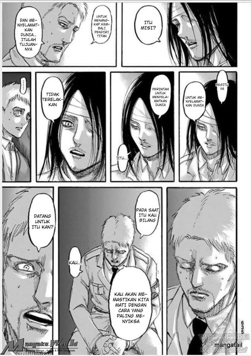 Shingeki no Kyojin — Chapter 100, halaman 25