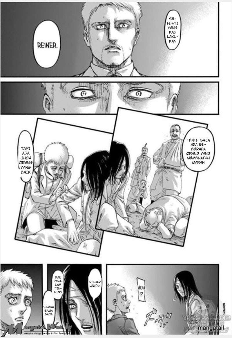 Shingeki no Kyojin — Chapter 100, halaman 27