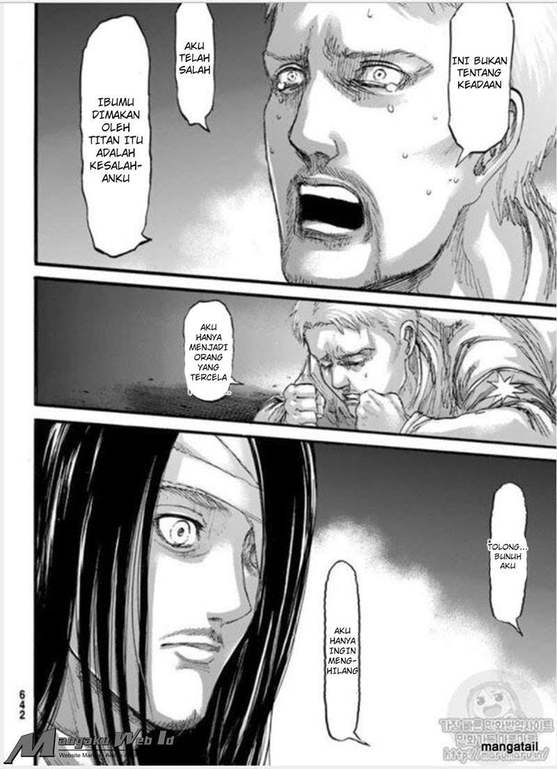 Shingeki no Kyojin — Chapter 100, halaman 33